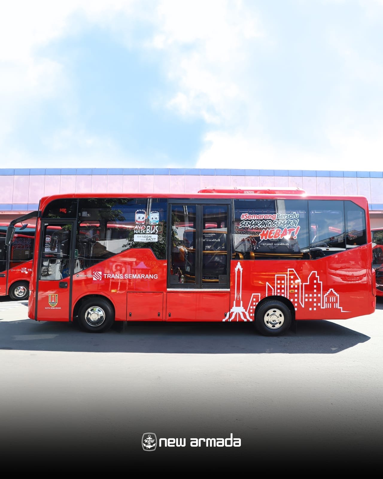 peremajaan bus Trans Semarang.