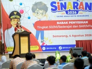 Buka Lomba SiNARAN 2026, Wali Kota Agustina Dorong Anak Semarang Tumbuhkan Budaya Ilmiah