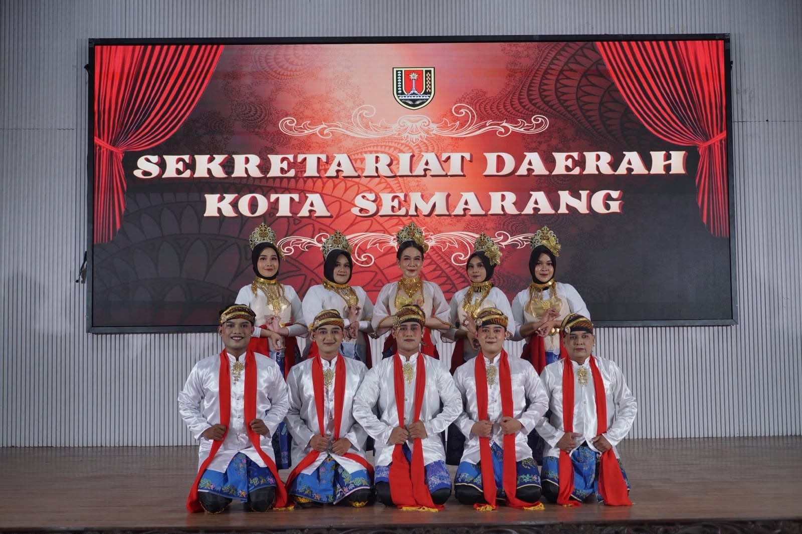 Wali Kota Agustina Wilujeng perkenalkan Tari Dug Dug Der sebagai identitas budaya Semarang.
