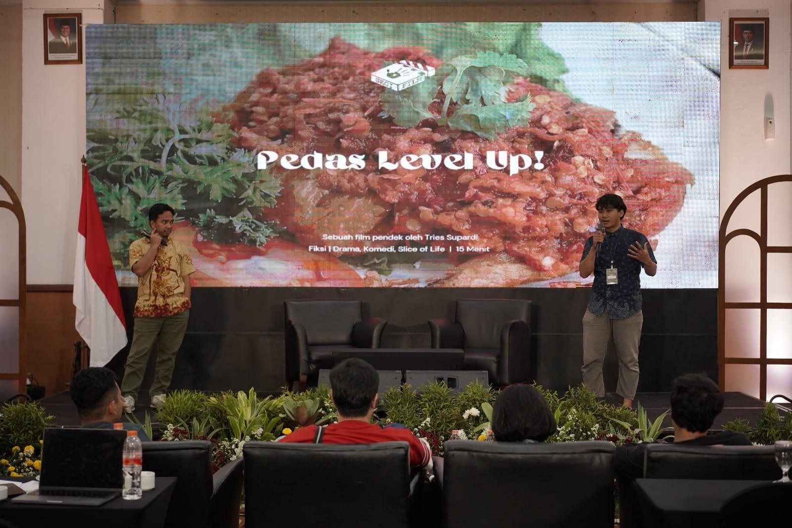 Tim Segi Film raih dana produksi Rp50 Juta untuk ide cerita Pedas Level Up di ajang LOFF 2026.