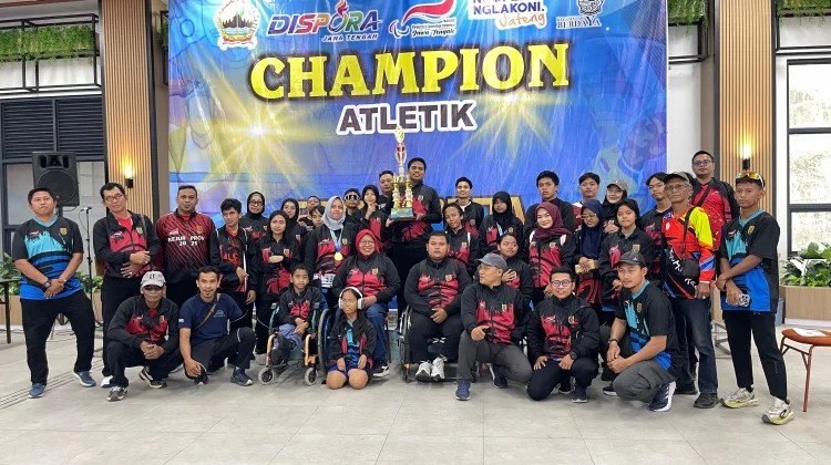 Kontingen pelajar disabilitas Kota Semarang borong 7 medali emas Peparpeda 2026.