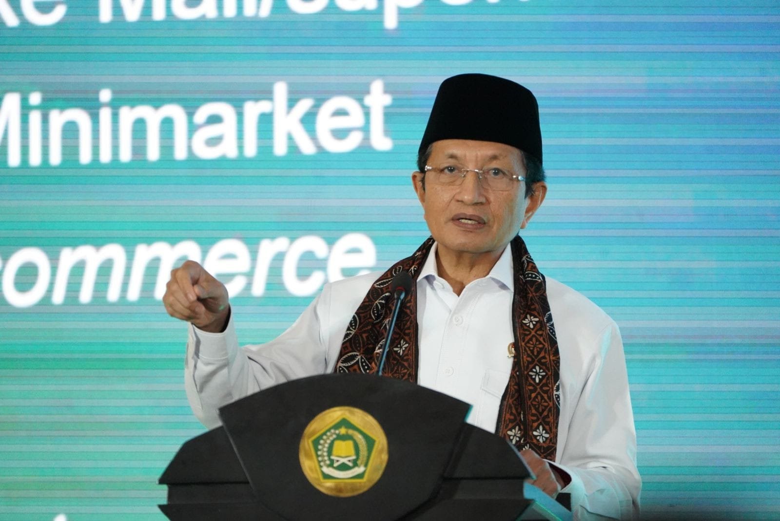 Menteri Agama Nasaruddin Umar