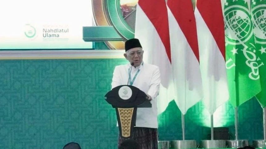 Gus Kikin atau KH Abdul Hakim Mahfudz resmi terpilih jadi Ketum PBNU 2026-2031.