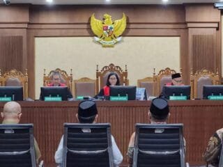 Suasana persidangan kasus dugaan korupsi kuota haji tambahan di ruang sidang Pengadilan Tindak Pidana Korupsi (Tipikor) Jakarta Pusat, Kamis (10/9/2026).