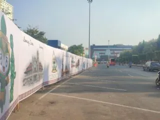 Jelang MTQ Nasional, Proyek Drainase Simpang Lima Jadi Sorotan
