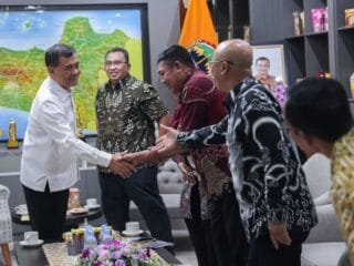 Gubernur Jateng Ahmad Luthfi terima audiensi pengurus PODSI Jawa Tengah.