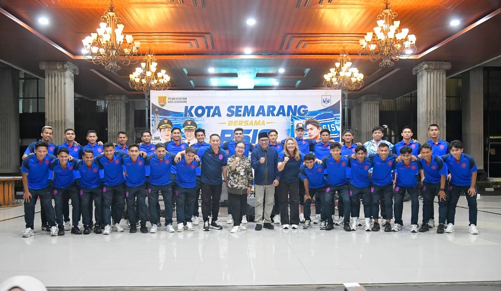 Wali Kota Semarang Agustina Wilujeng gelar Gala Dinner bersama pemain PSIS.