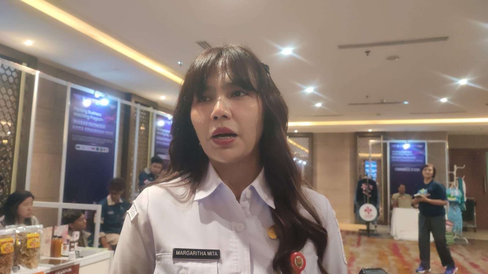 Kepala Dinas Koperasi Semarang Margaritha Mita Dewi Sopa.