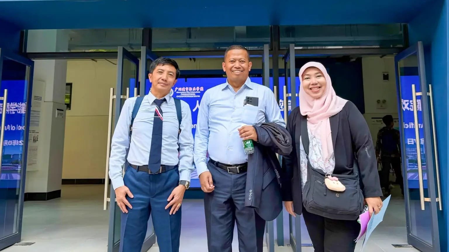 Delegasi Universitas Diponegoro jajaki kolaborasi AI dan robotika di Guangzhou China.