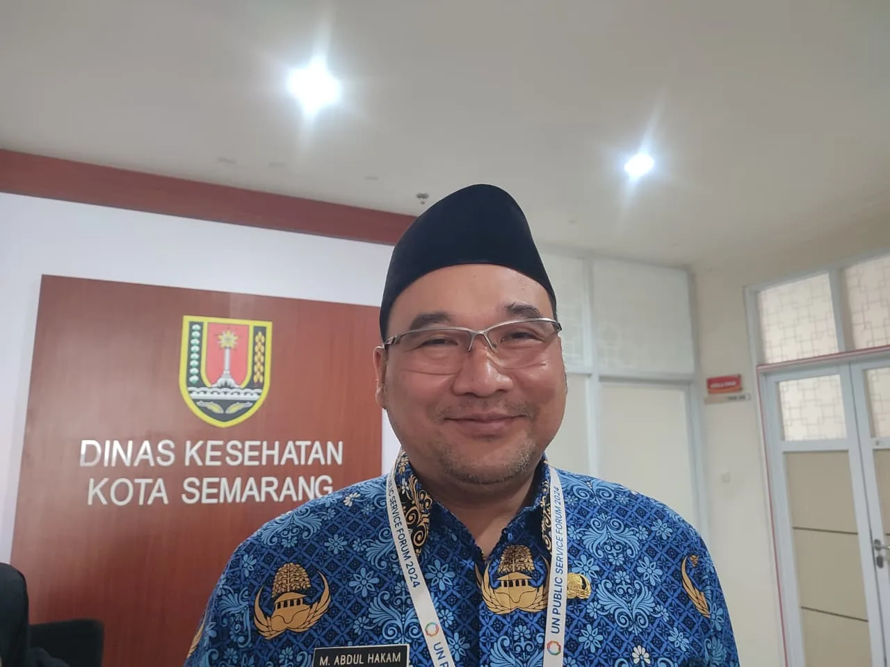 Kepala Dinkes Semarang M Abdul Hakam.