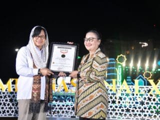 Pecahkan Rekor MURI, Wali Kota Agustina Bangga Gema Mars MTQ Nasional Satukan Warga Lintas Agama