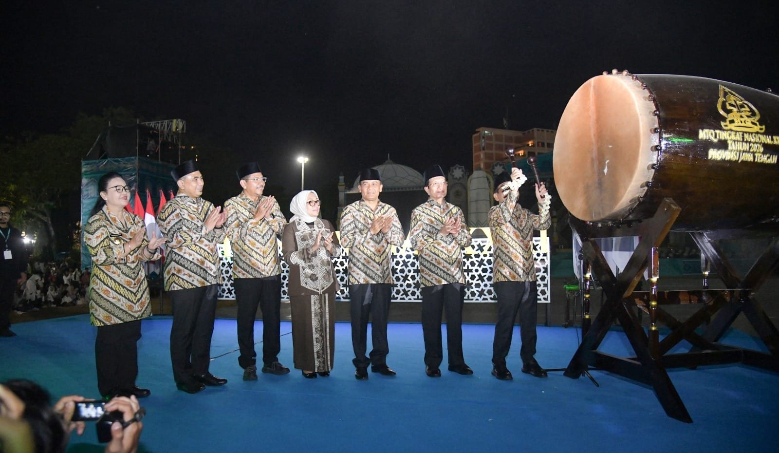 Pembukaan MTQ Nasional XXXI di Semarang.