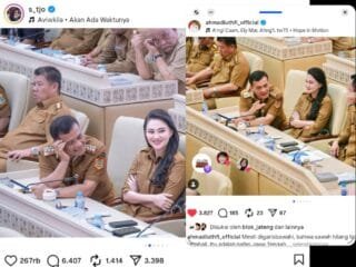 Netizen Dilarang Jeles, Gubernur Sherly dan Ahmad Luthfi Kompak Posting Foto Duduk Berdampingan