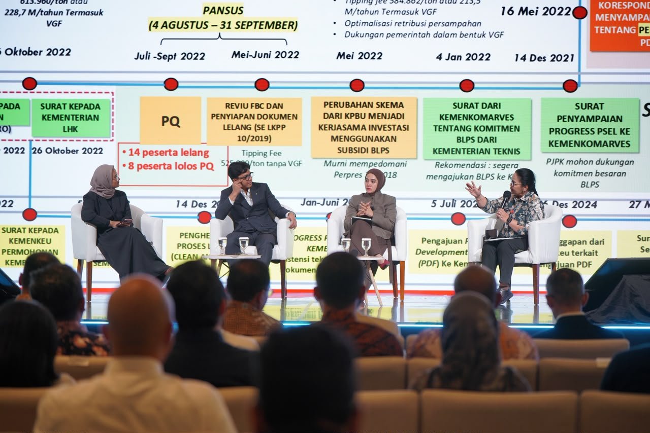 Wali Kota Semarang Agustina Wilujeng paparkan penanganan iklim di Forum Katadata SAFE 2026.