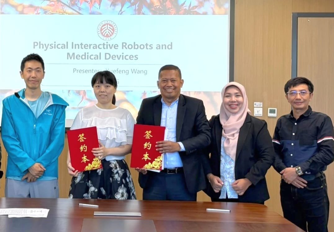 Rektor UNDIP Prof Suharnomo jalin kerja sama dengan Tsinghua dan Peking University.