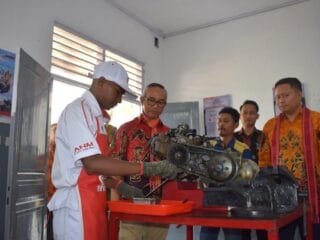 AHM Dorong Pemerataan Kualitas Vokasi Berstandar Industri ke Ujung Timur Indonesia