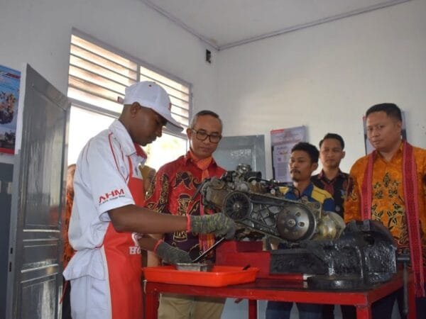 AHM Dorong Pemerataan Kualitas Vokasi Berstandar Industri ke Ujung Timur Indonesia