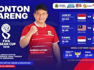 Pemprov Jateng Gelar Nobar Gratis FIFA ASEAN Cup 2026