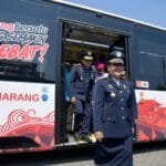 Resmikan 27 Bus Listrik, Agustina Dorong Transportasi Ramah Emisi