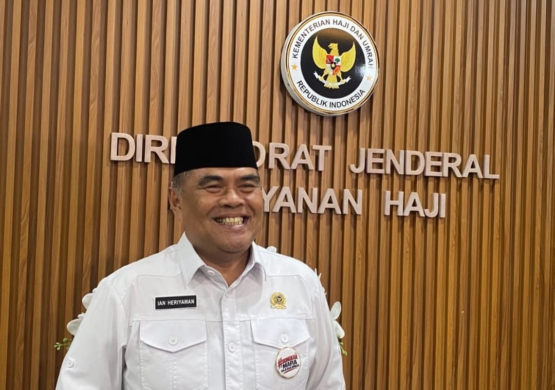 Dirjen Pelayanan Haji Kemenhaj Ian Heriawan