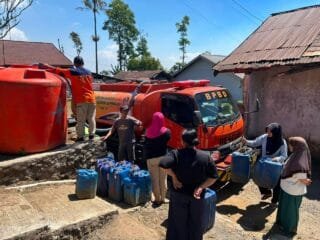 75,4 Juta Liter Air Bersih Sudah Disalurkan ke Wilayah Kekeringan Jateng