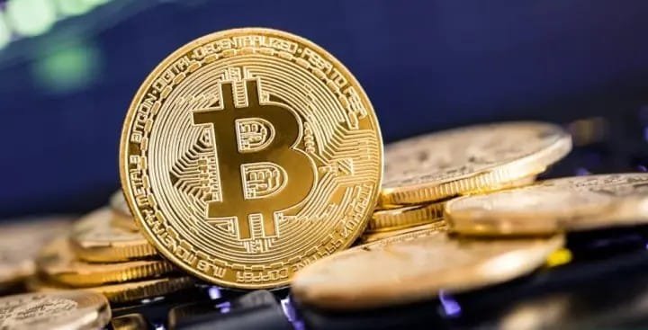 Ilustrasi Bitcoin.