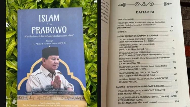 Polemik buku Islam ala Prabowo.