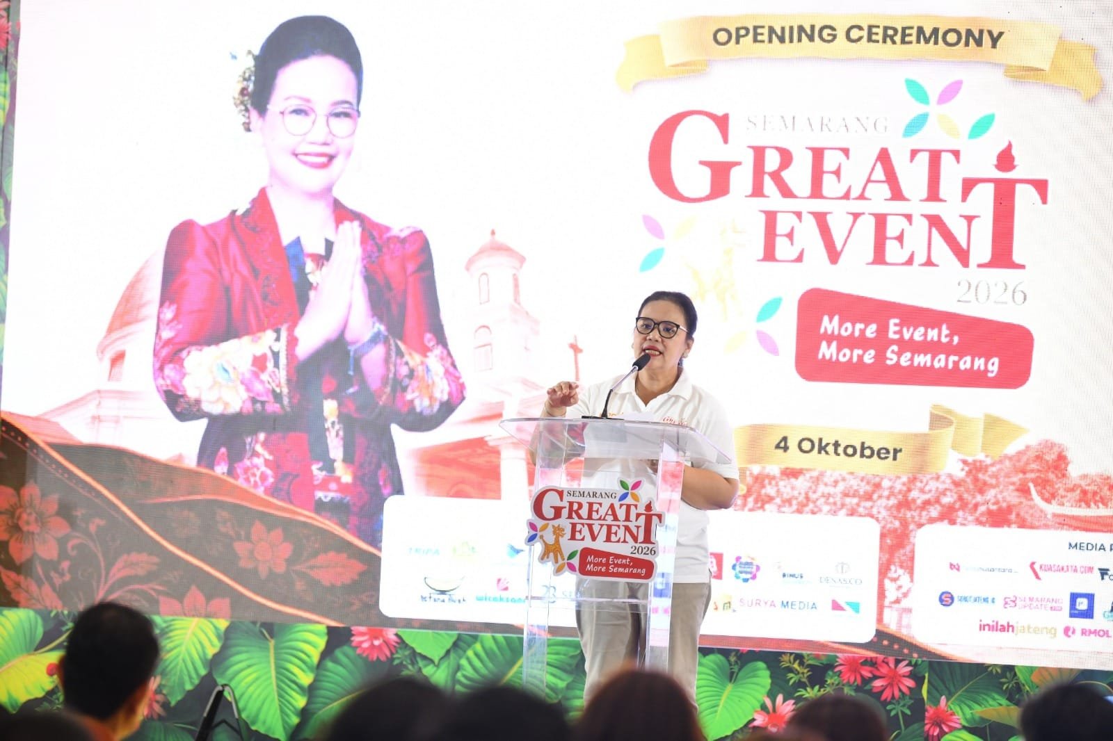 Wali Kota Semarang Agustina Wilujeng Dorong Semarang Great Event 2026 Gerakkan Ekonomi Kota