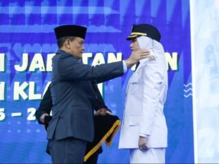 Lantik Wakil Bupati Klaten, Ahmad Luthfi Tekankan Pengentasan Kemiskinan dan Soliditas Kepemimpinan