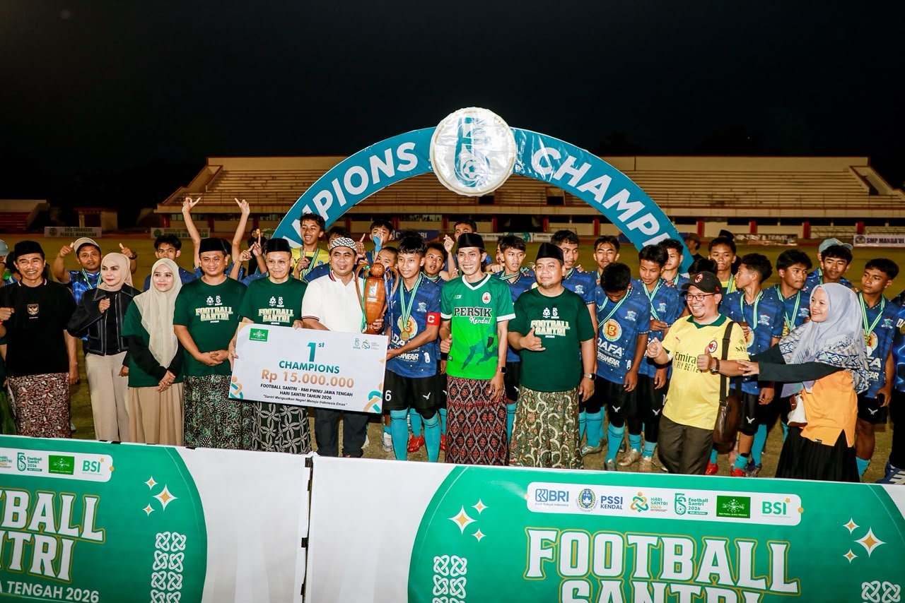 Bukan Cuma Mengaji, Santri di Jateng Unjuk Gigi di Lapangan Hijau Lewat Football Santri 2026